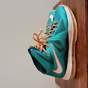 Nike Lebron X Miami Dolphins Sz 9.5